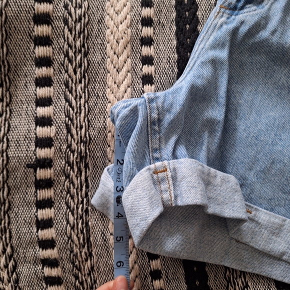 Riders by Lee Light Blue Jean Shorts - Picture 5 of 6